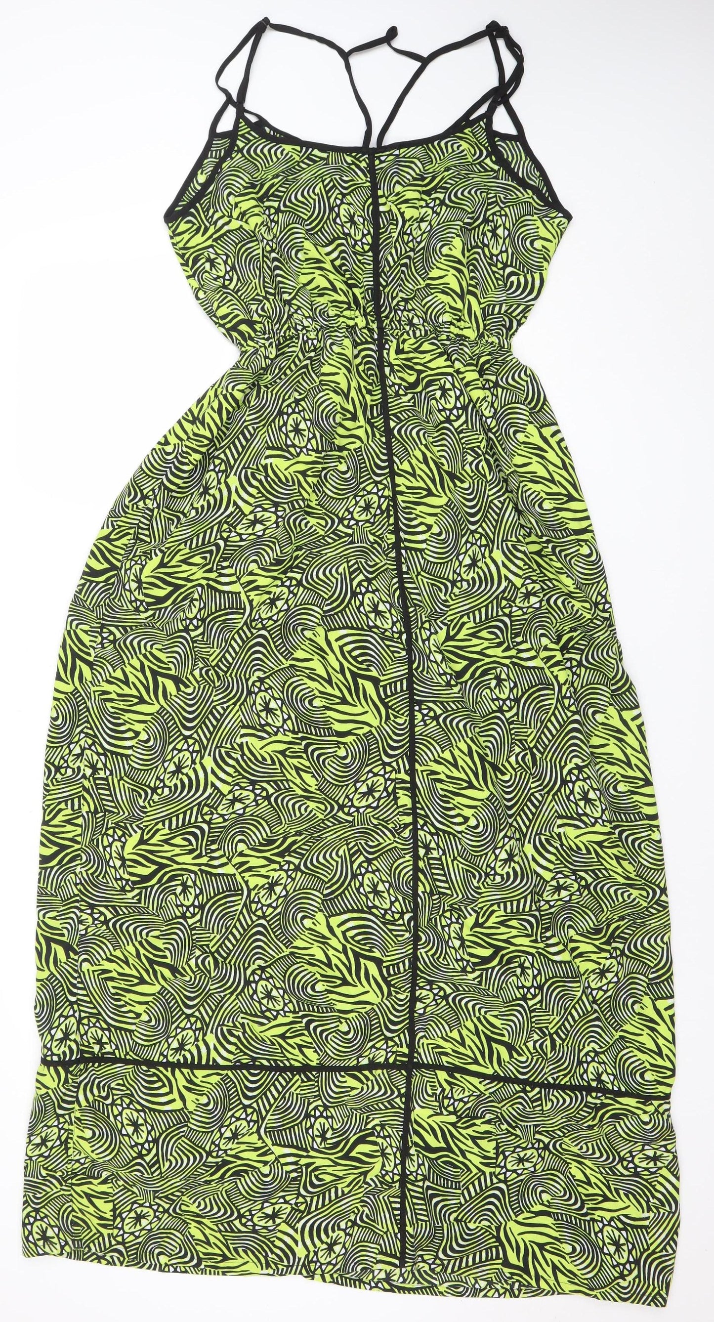 River Island Women’s Multicoloured Size 18 Bodycon Strappy Dress