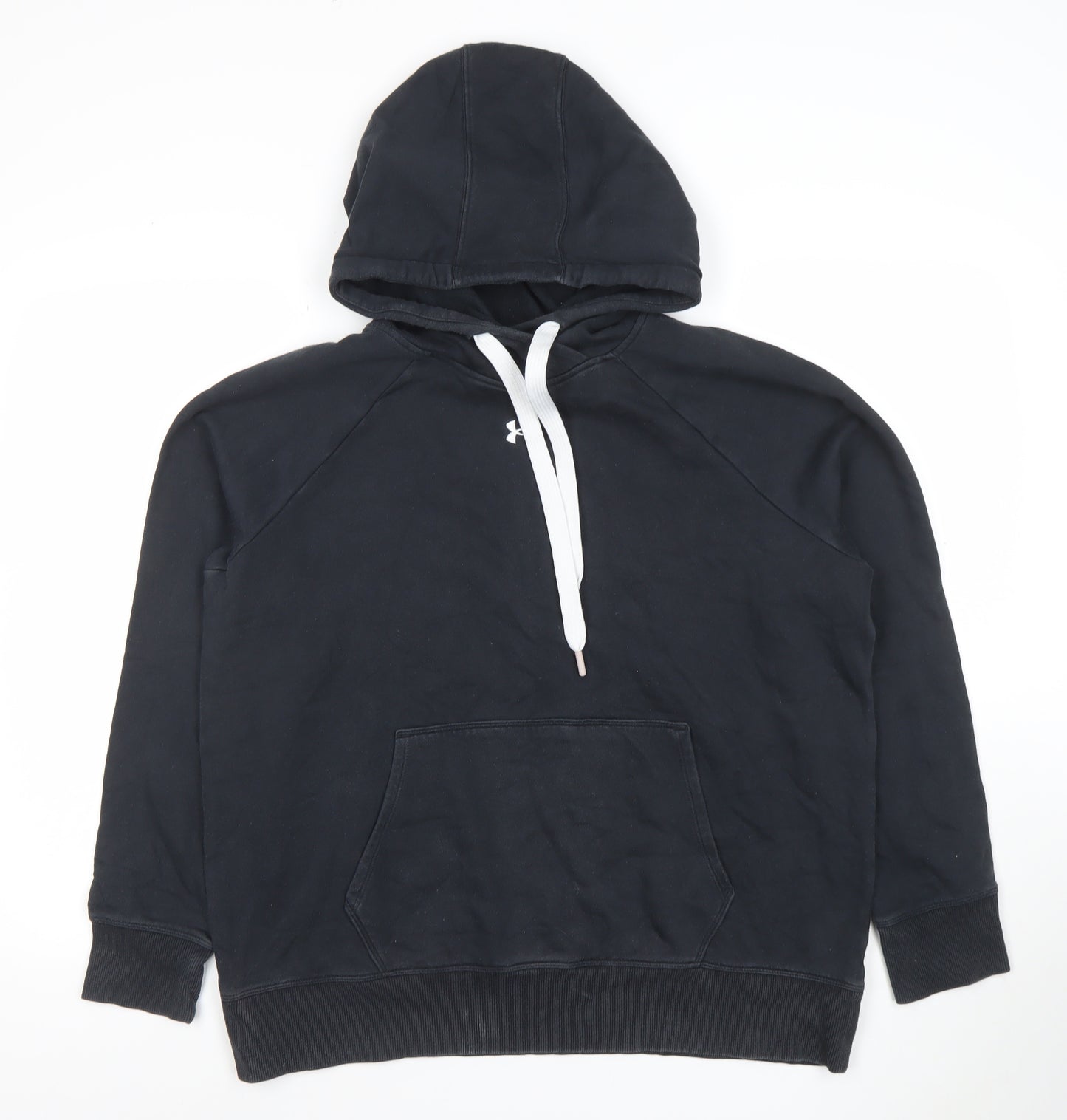 Under Armour Women’s Black L Hoodie Loose Fit Pullover Sweatshirt