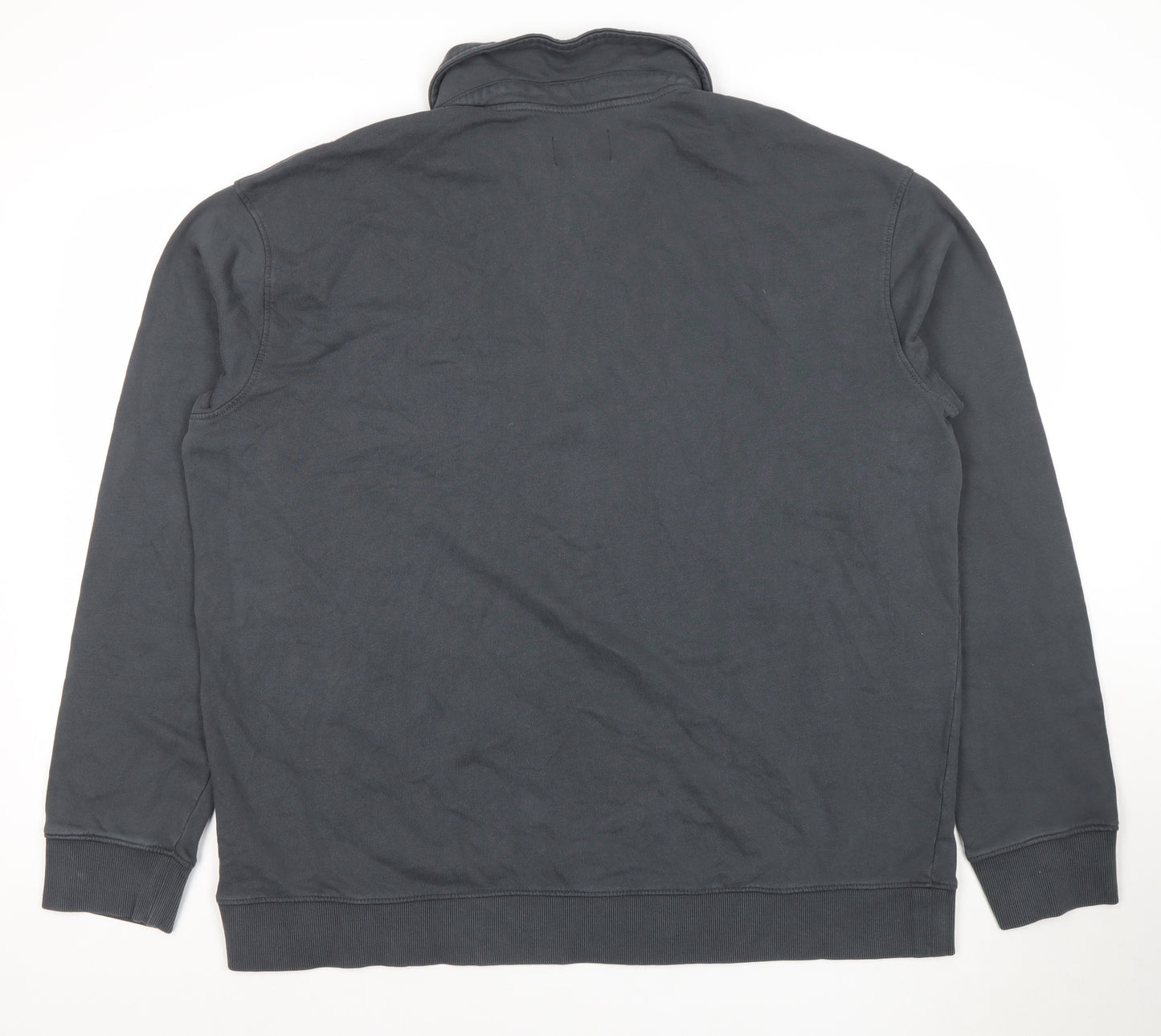Goodfellow & Co Men’s Grey Cotton 1/2 Zip Collared Sweatshirt XL