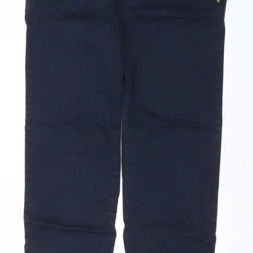 No2moro Women Blue Slim Jegging Jeans Size 8 with Stud Accents