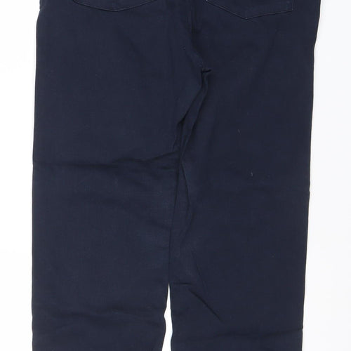 No2moro Women Blue Slim Jegging Jeans Size 8 with Stud Accents