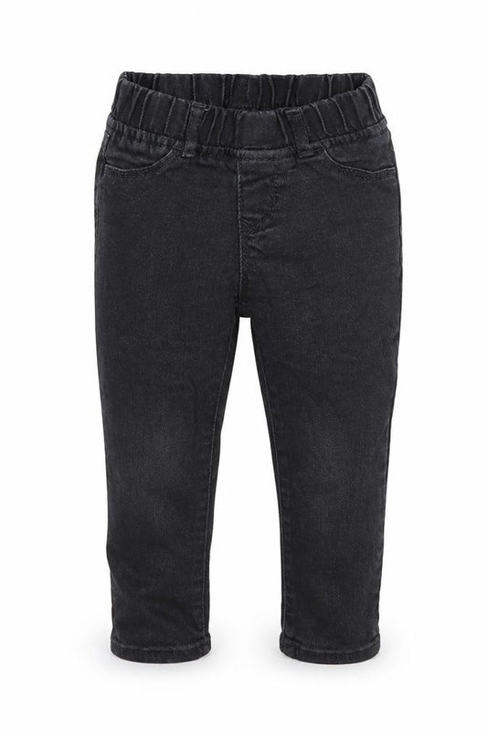 GAP Girls Black Denim Jegging Jeans 2 Years Elastic Waist Stretch