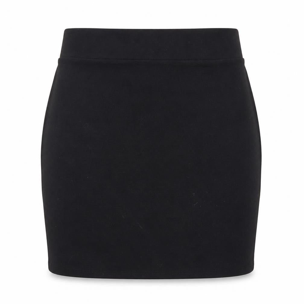 Bershka Womens Black High Rise Stretch Pencil Skirt Size S