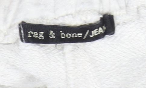 Rag & Bone Women’s Grey Cotton Sweatpants S Elastic Waist Drawstring