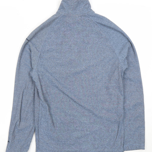 Trespass Men's Blue XS 1/4 Zip Lightweight Pullover Sweatshirt