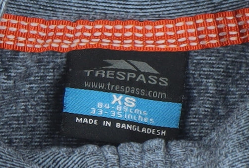 Trespass Men's Blue XS 1/4 Zip Lightweight Pullover Sweatshirt