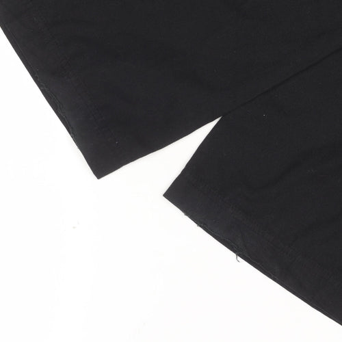 Orange Standard Women's Black Cargo Workwear Trousers Size M