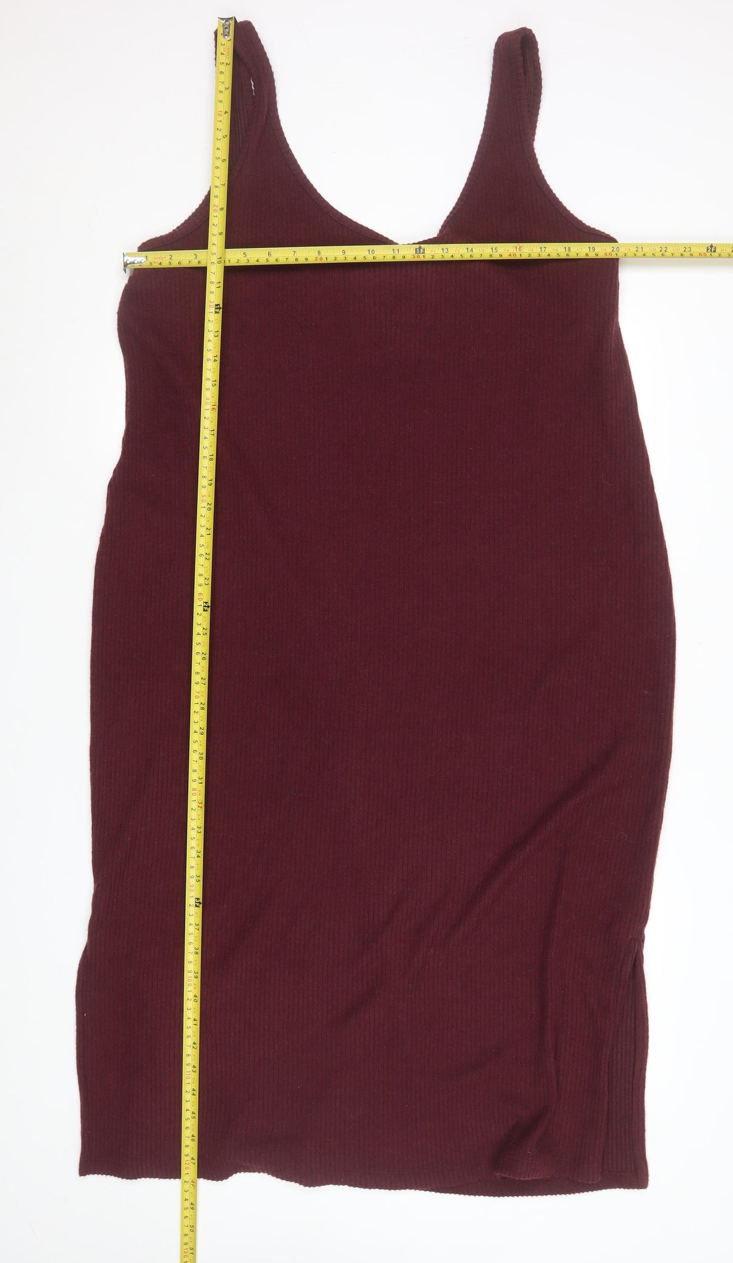 Dunnes Stores Women’s Red 2XL Sleeveless Knit Tank Dress