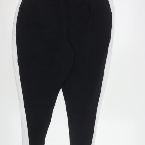Razzle Dazzle Womens Black Size 12 Dance Leggings