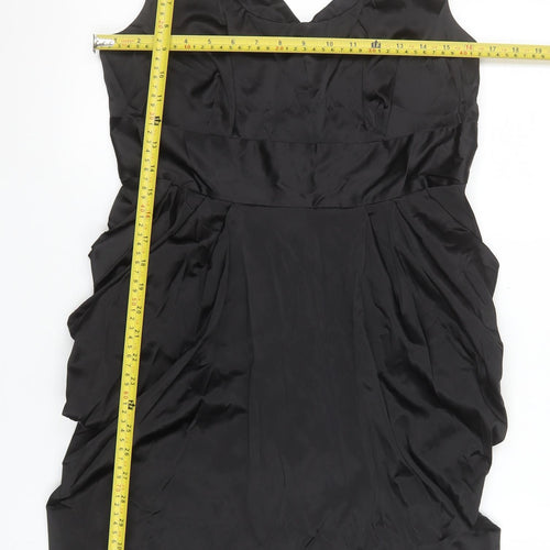 Ribbon Women’s Black Size 12 Sleeveless Bodycon Dress