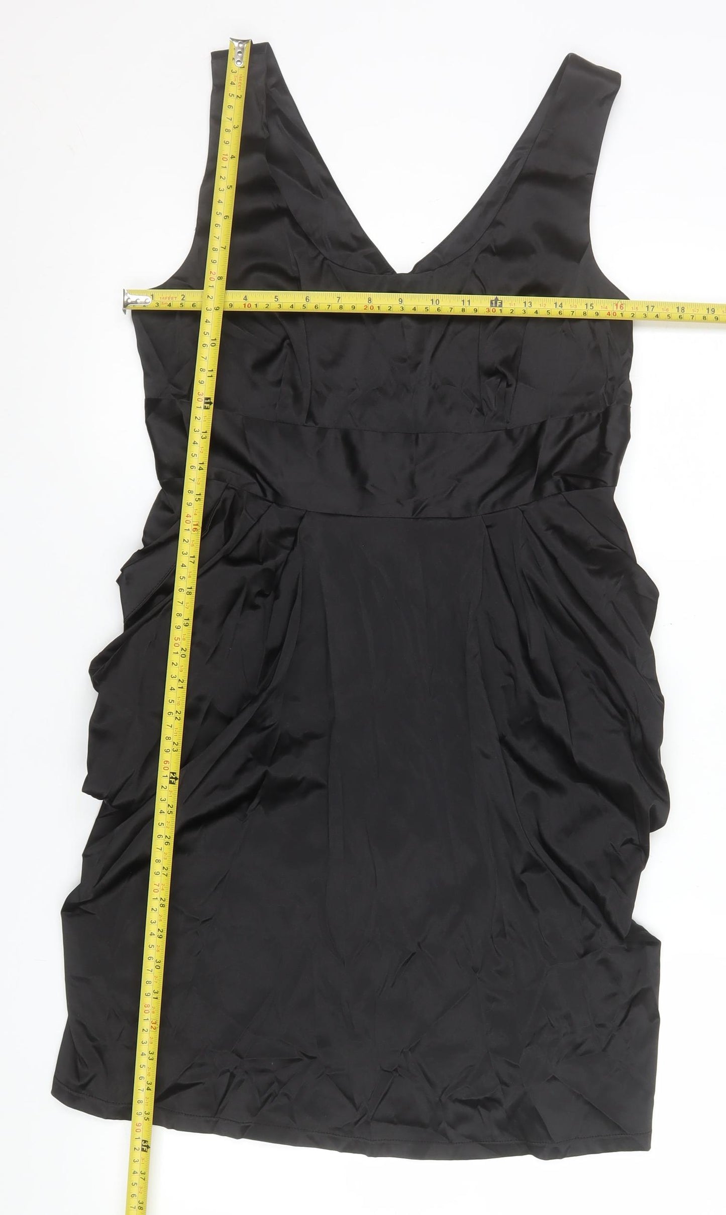 Ribbon Women’s Black Size 12 Sleeveless Bodycon Dress