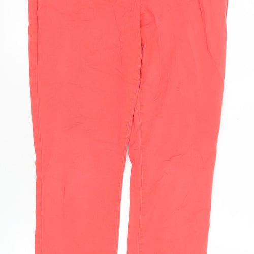 Tu Womens Pink Straight Stretch Jeans Size 12