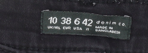 Denim Co. Women's Black Size 10 High Rise Skinny Jeans
