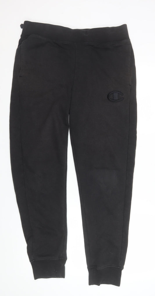 Champion Men's Black Medium Jogger Sweatpants with Pockets