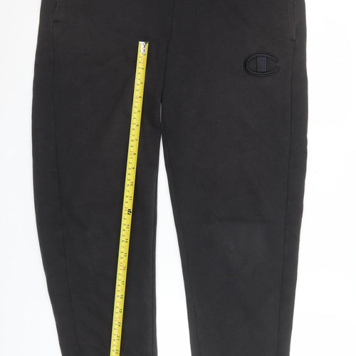 Champion Men's Black Medium Jogger Sweatpants with Pockets