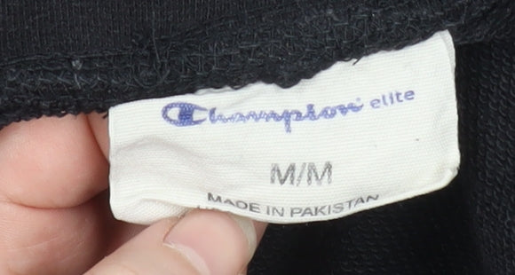 Champion Men's Black Medium Jogger Sweatpants with Pockets