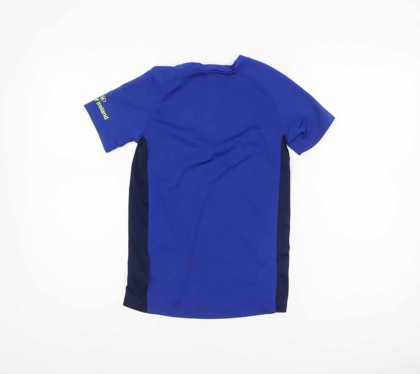 Canterbury Boys Blue Leinster Rugby Vapodri Athletic T-Shirt 10 Years