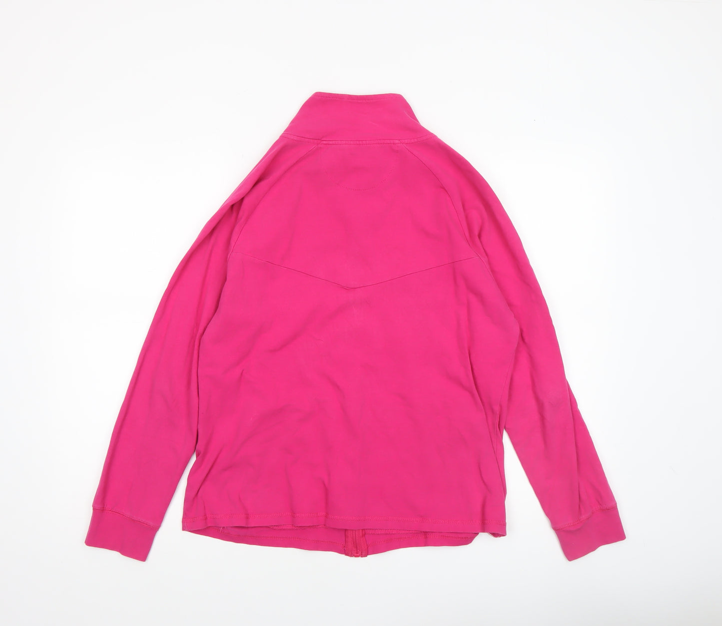 Dunlop Womens Pink Full Zip Lightweight Jersey Jacket L