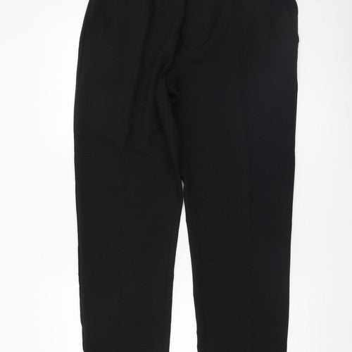 Slazenger Men's Black Regular Fit Stretch Trousers 36W 31L