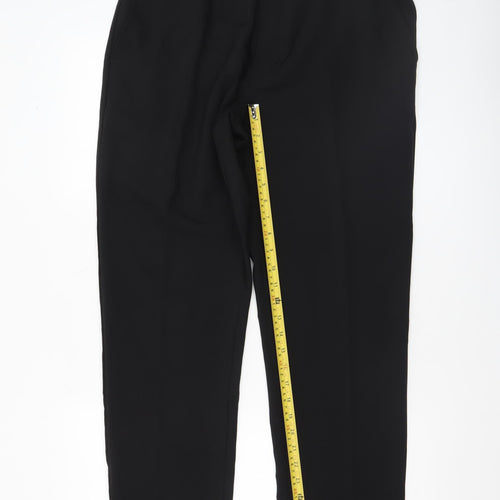 Slazenger Men's Black Regular Fit Stretch Trousers 36W 31L