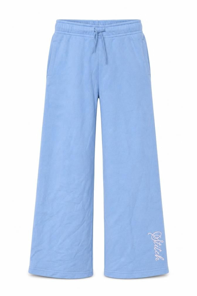 Marks and Spencer Girls Blue Disney Stitch Sweatpants 10-11 Years