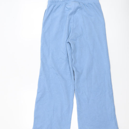 Marks and Spencer Girls Blue Disney Stitch Sweatpants 10-11 Years