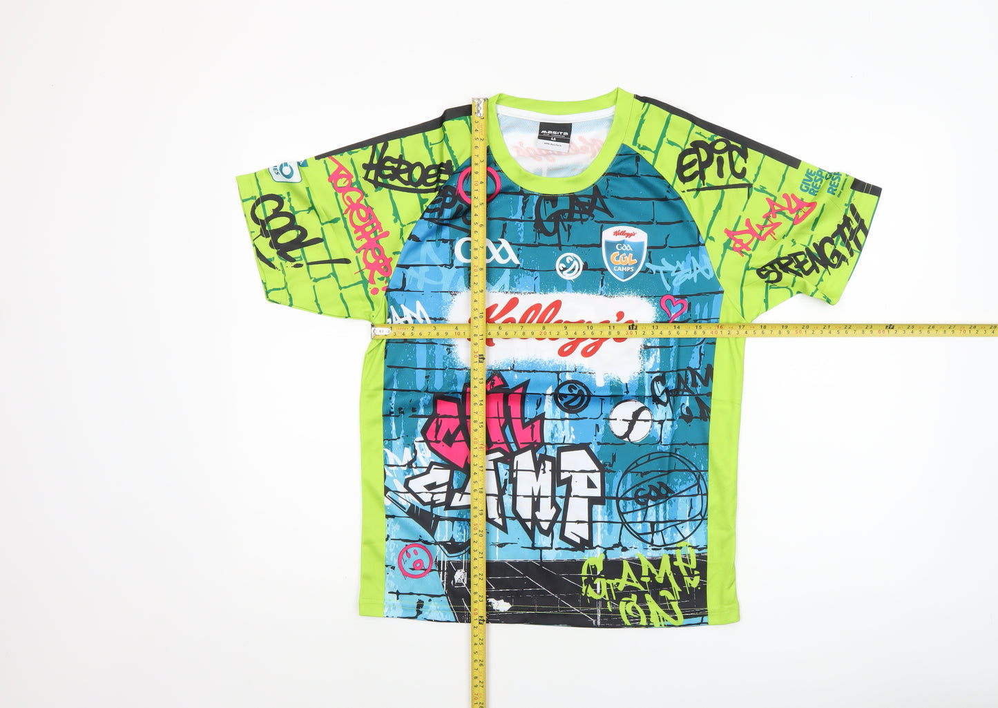 Masita Boys Multicoloured Graphic Kellogg’s GAA Camp T-Shirt 4 Years