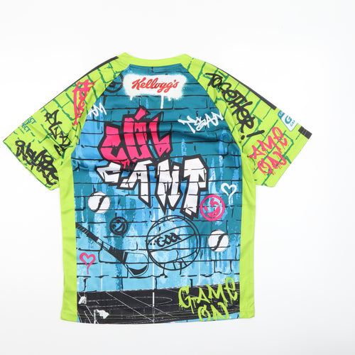 Masita Boys Multicoloured Graphic Kellogg’s GAA Camp T-Shirt 4 Years