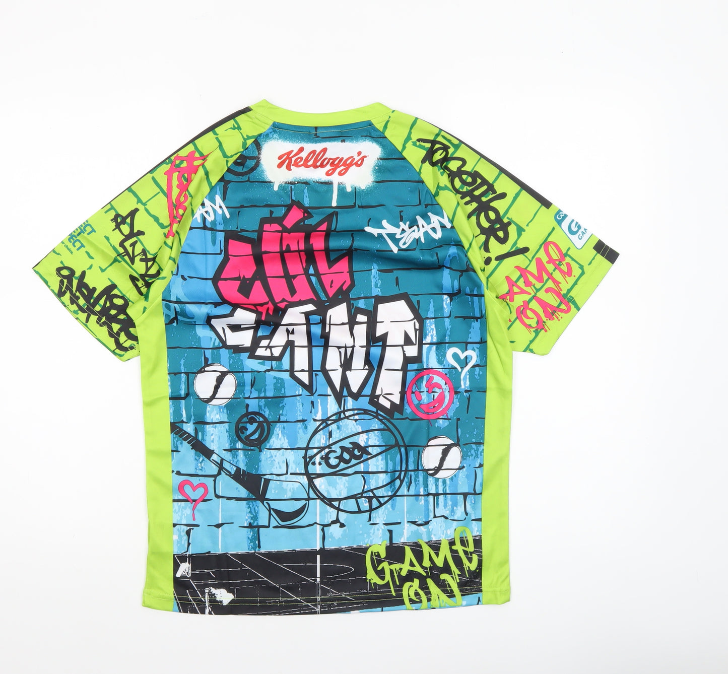 Masita Boys Multicoloured Graphic Kellogg’s GAA Camp T-Shirt 4 Years