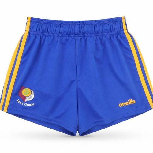 O’Neills Boys Blue Athletic Shorts 24in Elastic Waist Running Gym Wear