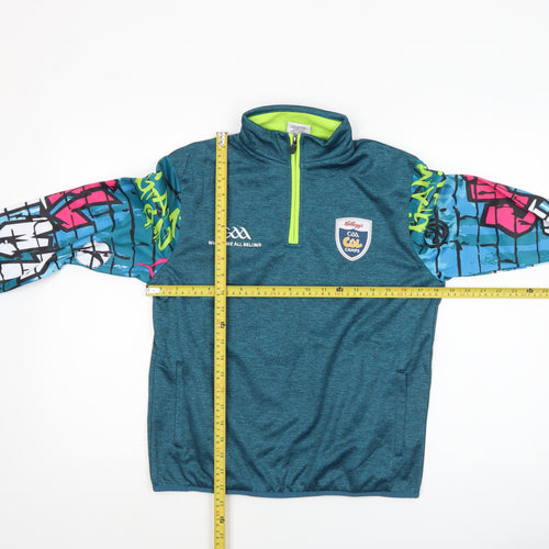 Masita Boys Blue 4 Years GAA Cúl Camps 1/4 Zip Sports Sweatshirt