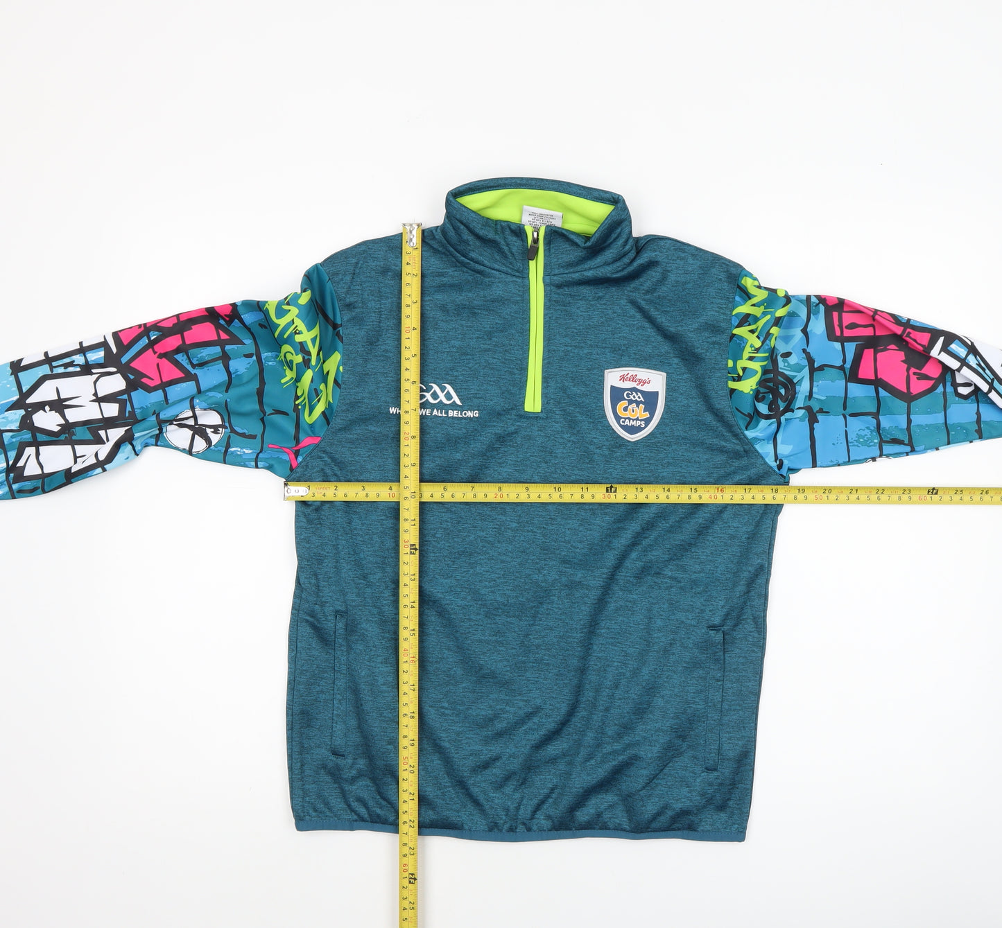 Masita Boys Blue 4 Years GAA Cúl Camps 1/4 Zip Sports Sweatshirt
