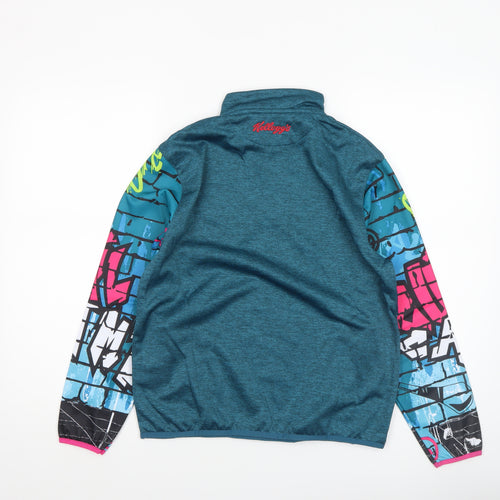 Masita Boys Blue 4 Years GAA Cúl Camps 1/4 Zip Sports Sweatshirt