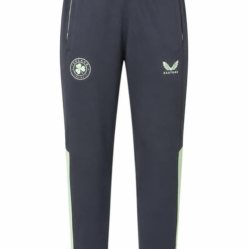 Castore Boys Black Track Pants 11 Years Tapered Fit Football Trousers