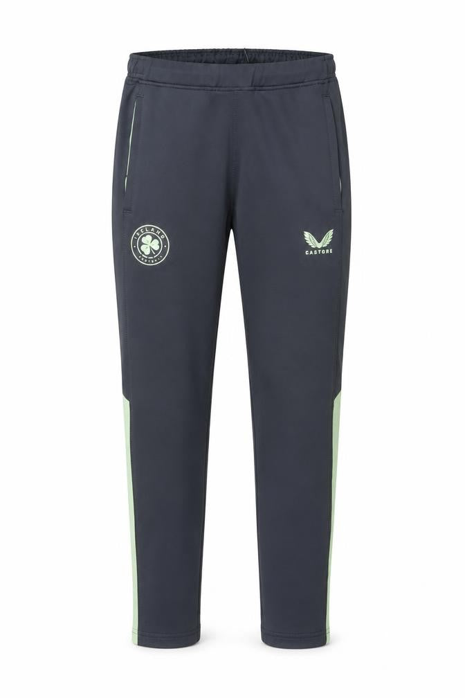 Castore Boys Black Track Pants 11 Years Tapered Fit Football Trousers
