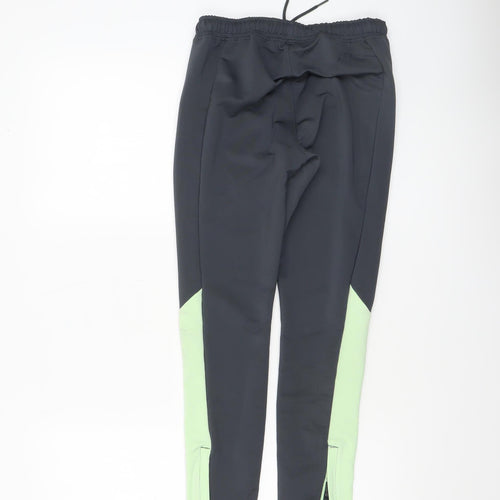 Castore Boys Black Track Pants 11 Years Tapered Fit Football Trousers
