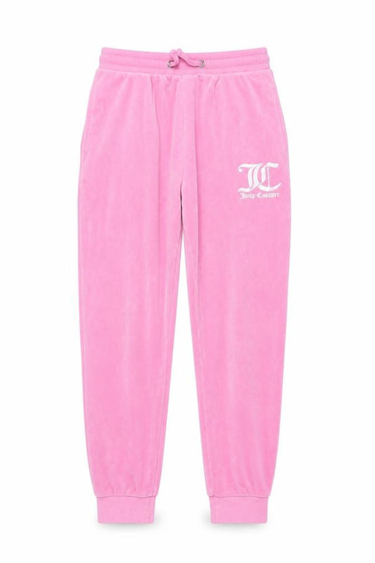 Juicy Couture Girls Pink Velour Jogger Trousers 12-13 Years