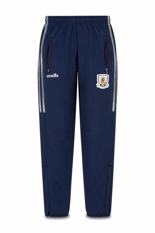 Front view of O'Neill boys’ blue 9-10 years track pants football activewear trousers