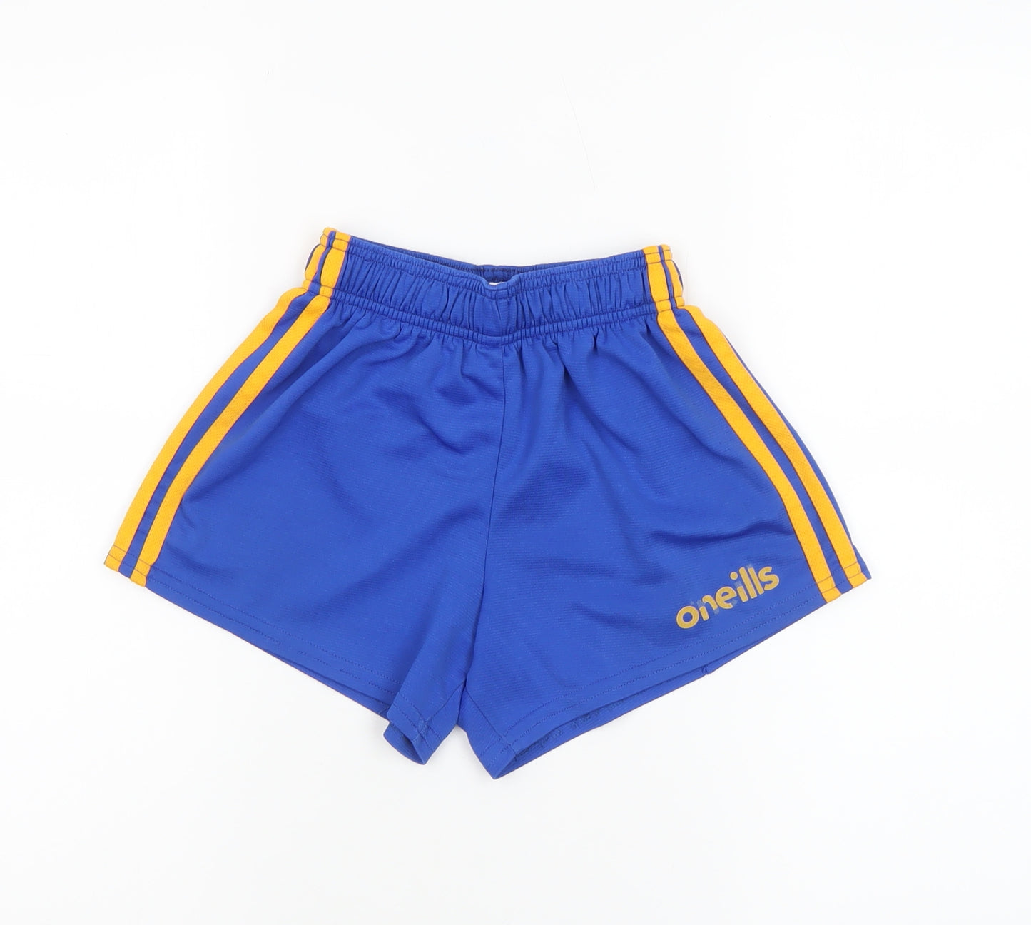 O'Neills Boys Blue Athletic Shorts 24in Elastic Waist Polyester