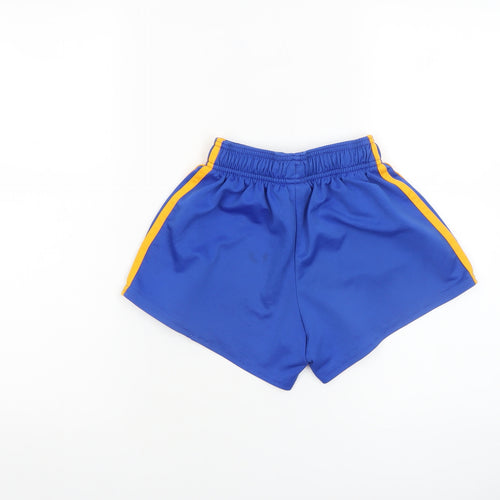 O'Neills Boys Blue Athletic Shorts 24in Elastic Waist Polyester
