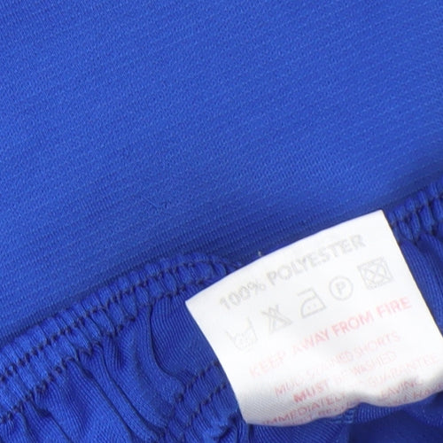 O'Neills Boys Blue Athletic Shorts 24in Elastic Waist Polyester