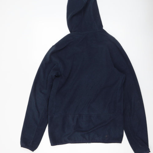 Regatta Men's Blue Full Zip Fleece Hoodie Size S Outdoor Jacket