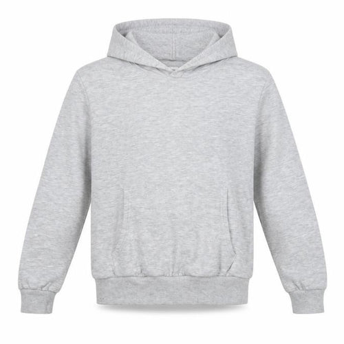 Marks and Spencer Boys Grey Marl Pullover Hoodie Age 11-12 Years Cotton Blend