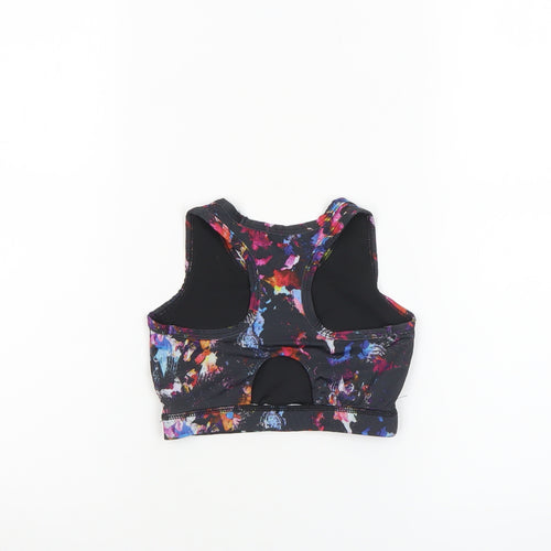USA Pro Girls Multicoloured 7-8 Years Cropped Tank Sports Top