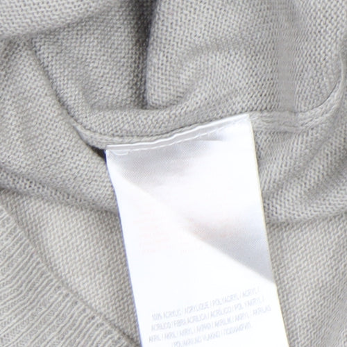 Kensington Eastside Mens Beige 2XL Crew Neck Acrylic Pullover Jumper