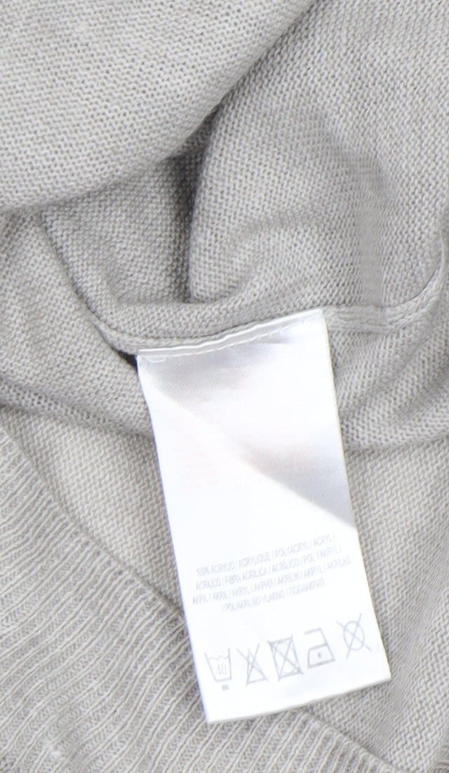 Kensington Eastside Mens Beige 2XL Crew Neck Acrylic Pullover Jumper