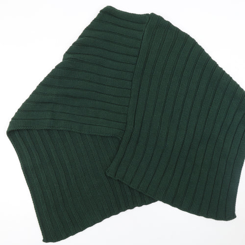 Accessorize Women Green Acrylic Cape Poncho M/L Knit Autumn Winter