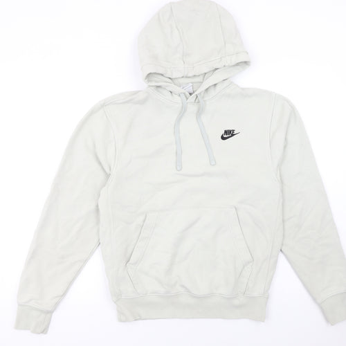 Nike Men's Beige Pullover Hoodie XS Fleece Sportswear