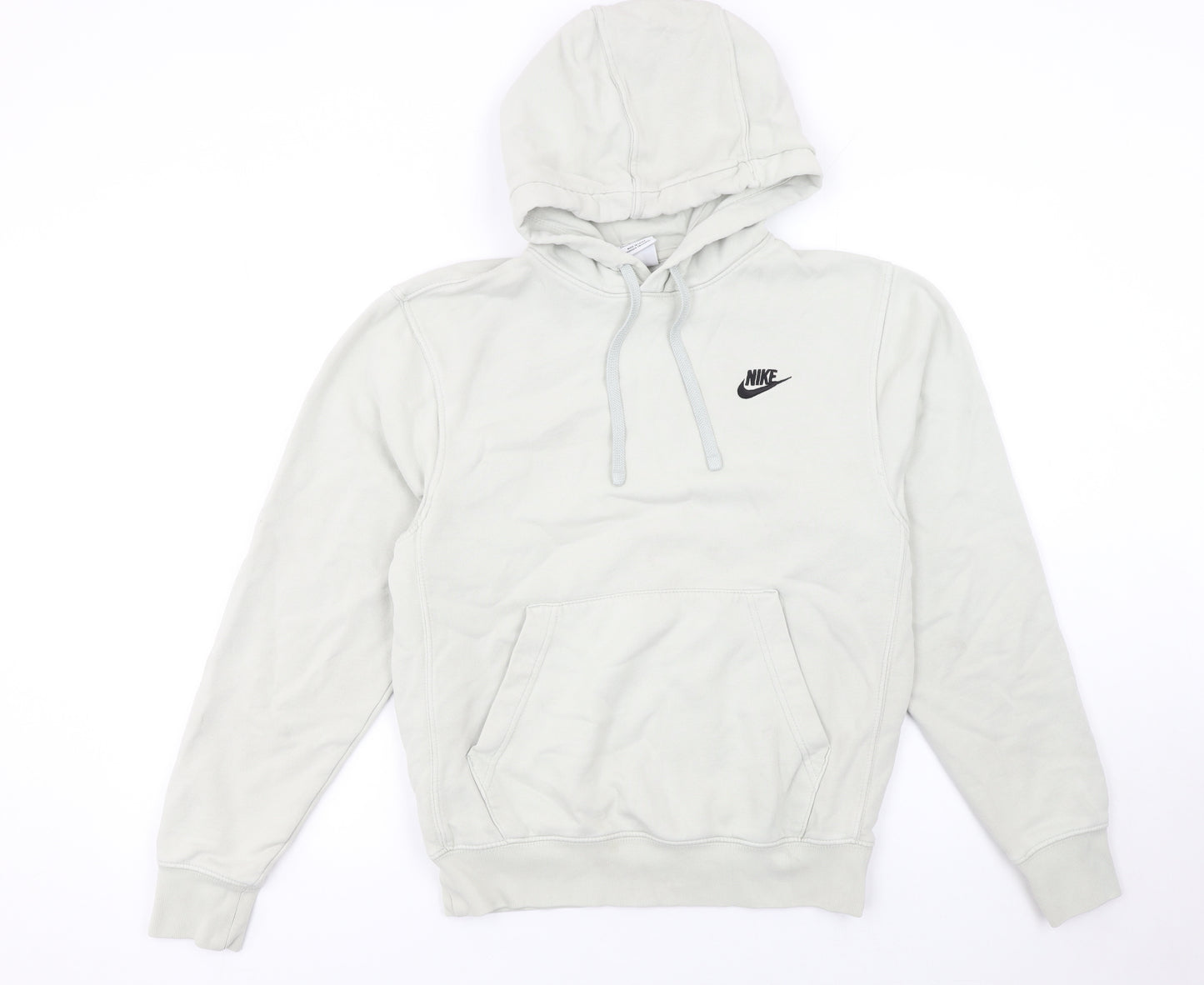 Nike Men's Beige Pullover Hoodie XS Fleece Sportswear