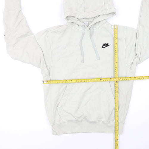 Nike Men's Beige Pullover Hoodie XS Fleece Sportswear
